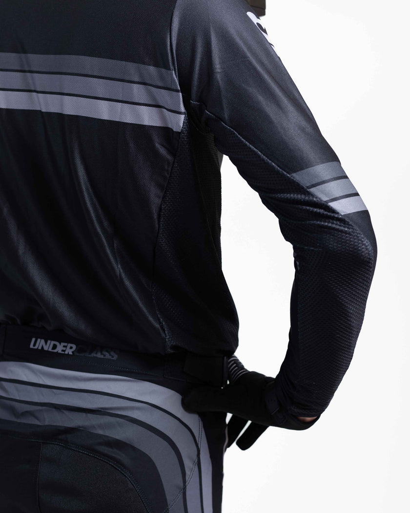 UCMX ELITE Stripe Black Jersey