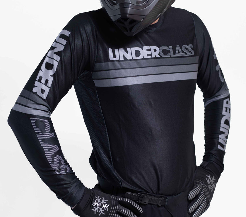 UCMX ELITE Stripe Black Jersey