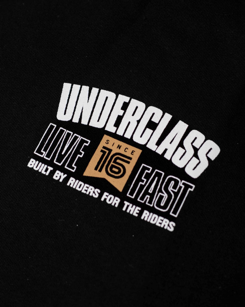 LIVE FAST TEE - BLACK